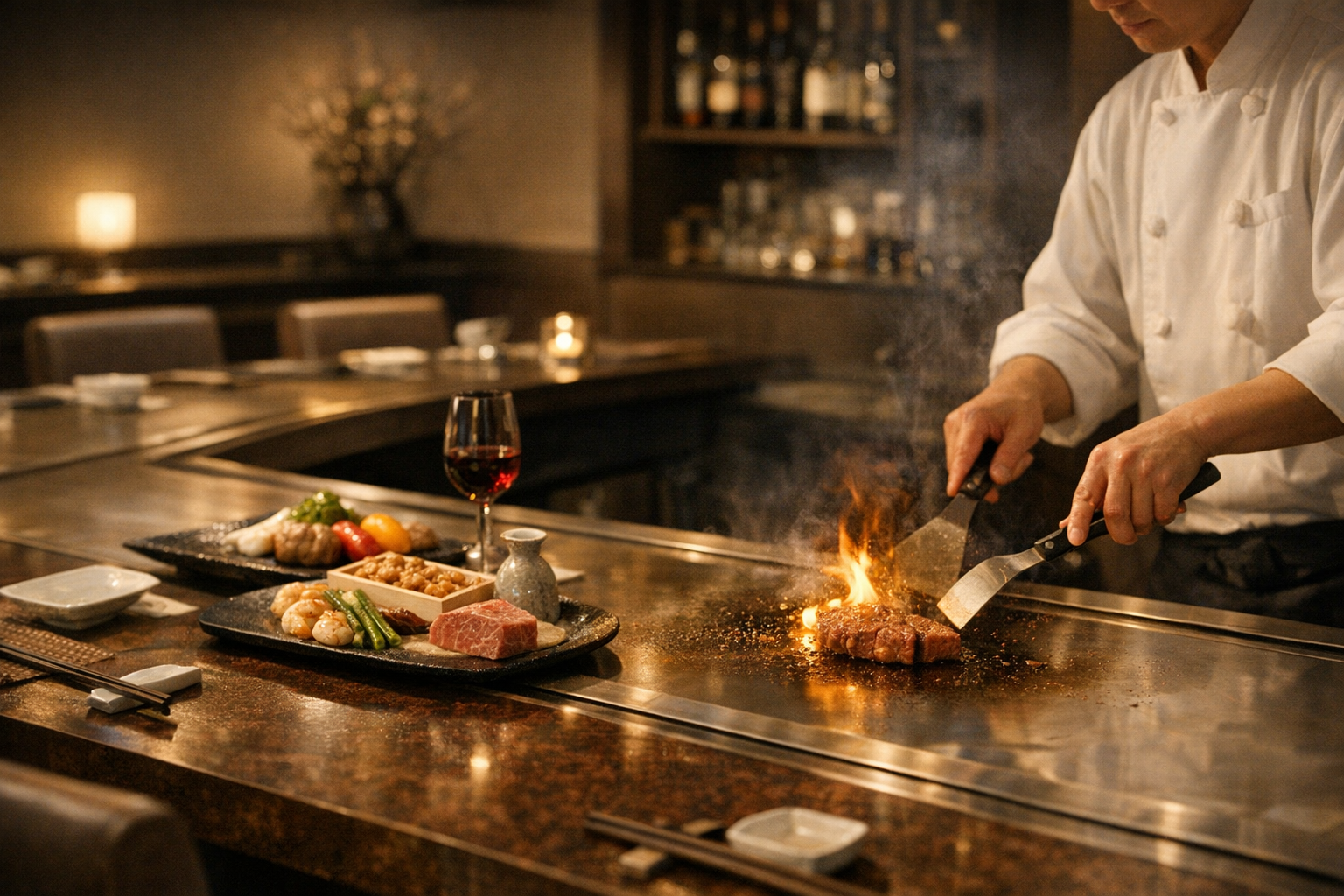 立川の鉄板焼き千珠で楽しむライブ感と本格の味 本文画像