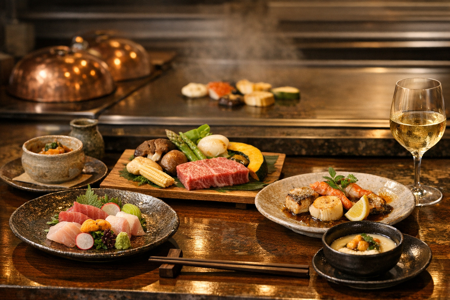 立川の鉄板焼き千珠で楽しむ旬の食材コース 本文画像