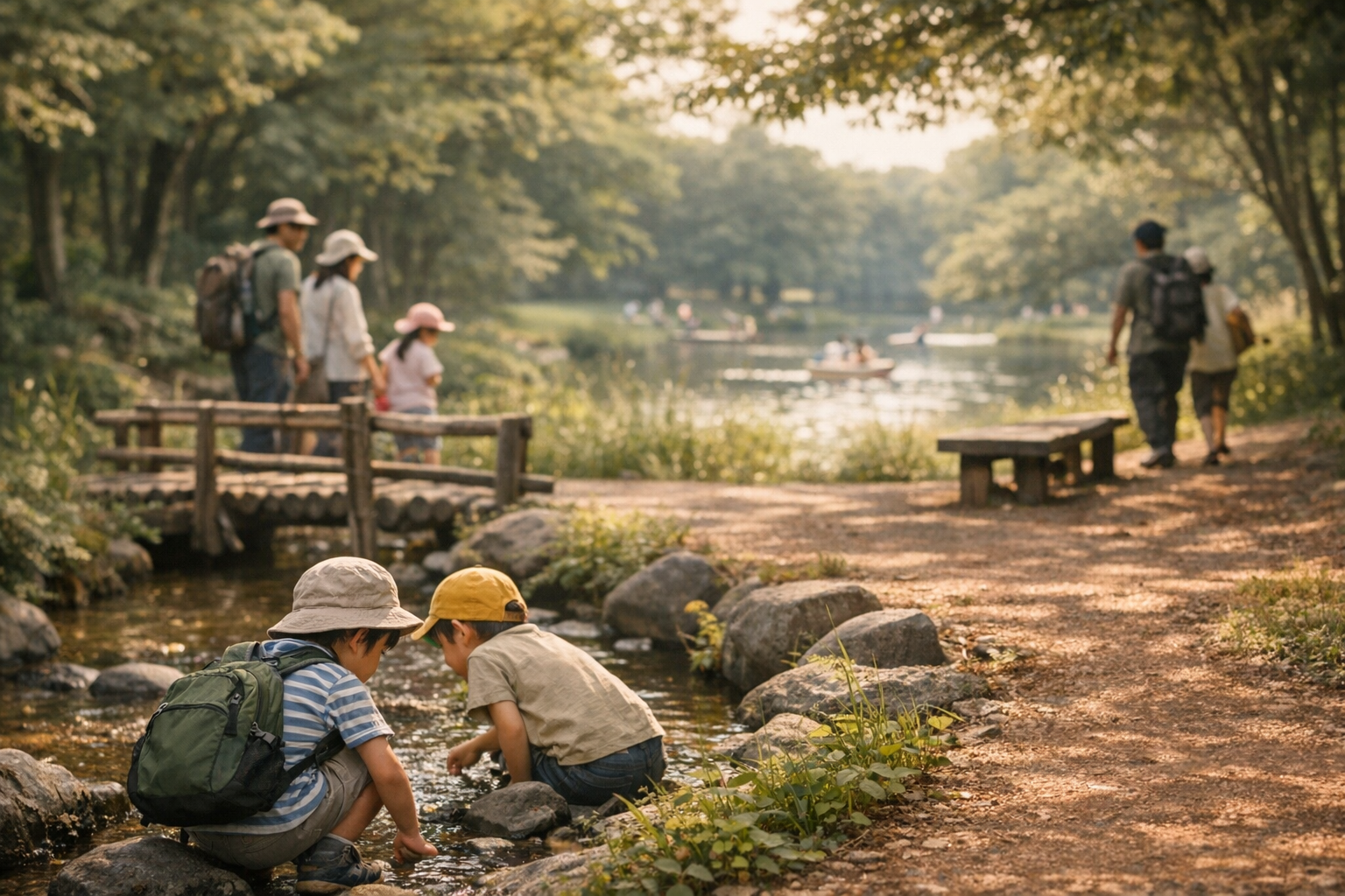 立川で子どもと楽しむ自然体験ガイド 昭和記念公園の冒険プログラムから散策コースまで 本文画像