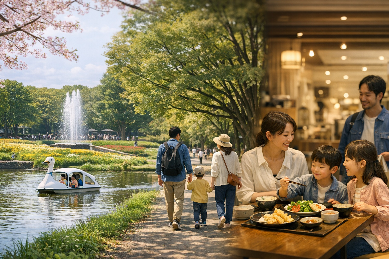 立川で家族と過ごす1日観光プラン 昭和記念公園からランチ・ショッピングまで 本文画像