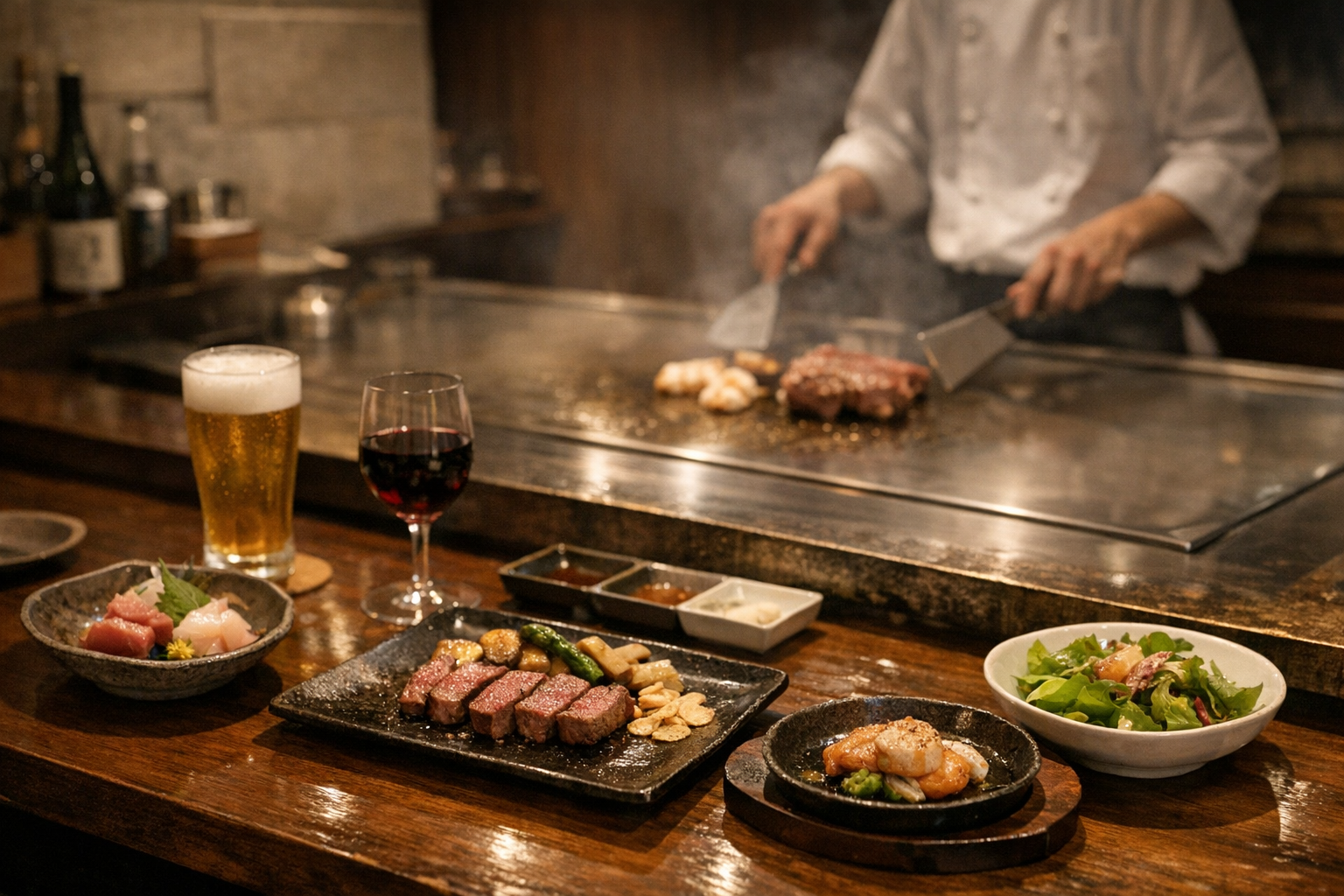 立川の鉄板焼き千珠はコスパが高い？料理の内容と利用シーンを解説 本文画像