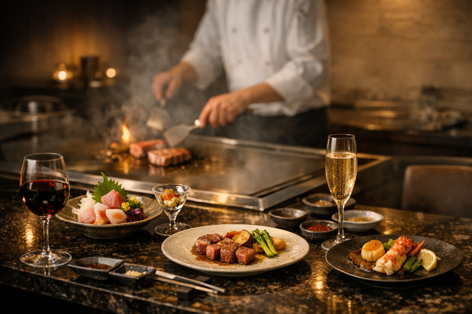 立川で鉄板焼きディナーを楽しむなら 千珠のコース料理と特別な夜 本文画像