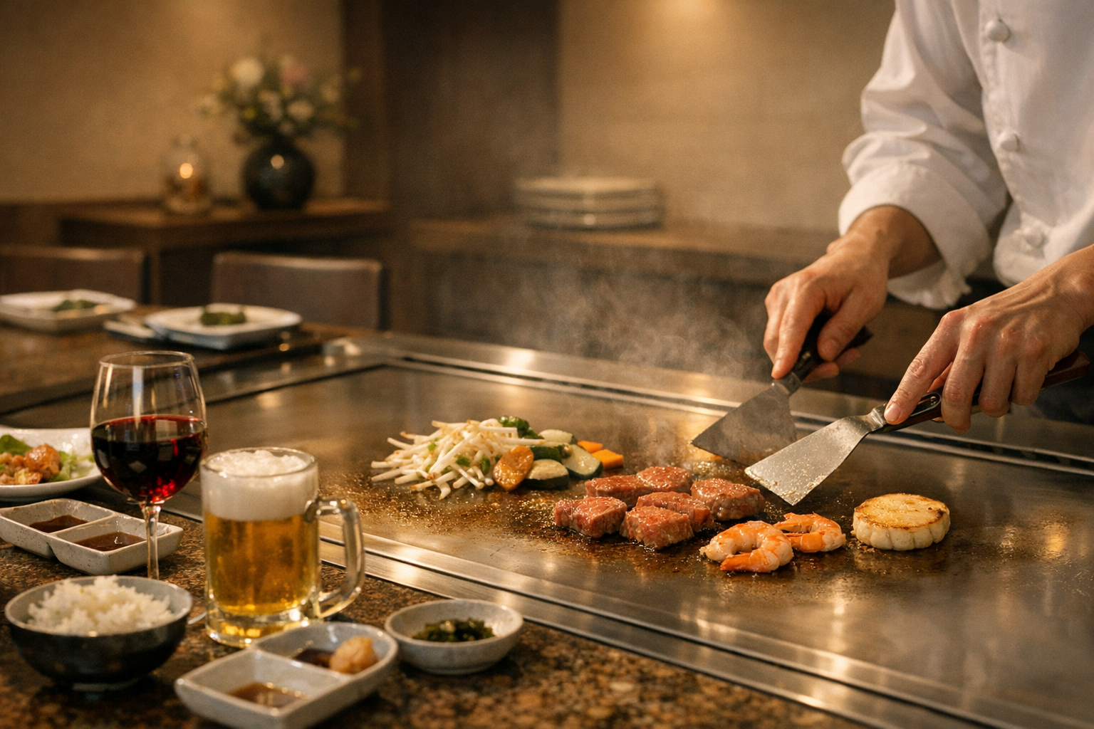立川で家族と楽しむ鉄板焼き体験ガイド 千珠のシェフ技と選び方 本文画像