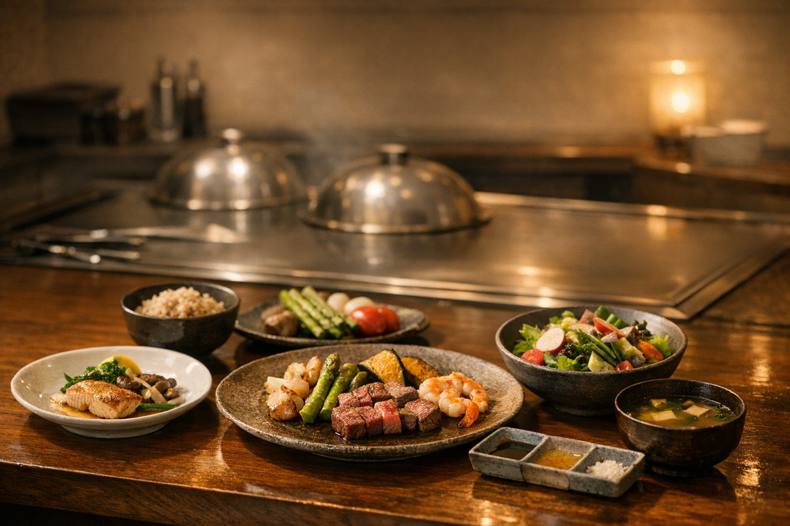 立川の鉄板焼き千珠で味わう、素材を活かしたヘルシーな食事 本文画像