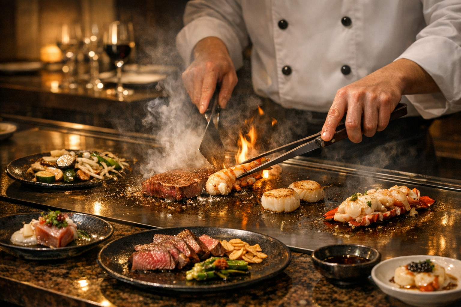 立川の鉄板焼きディナー 千珠で過ごす特別な夜 本文画像