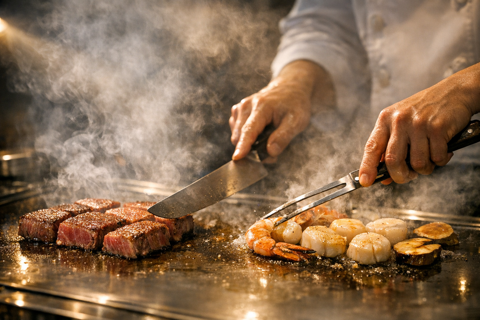 立川のランチ・ディナーに鉄板焼き千珠を選ぶ理由 本文画像