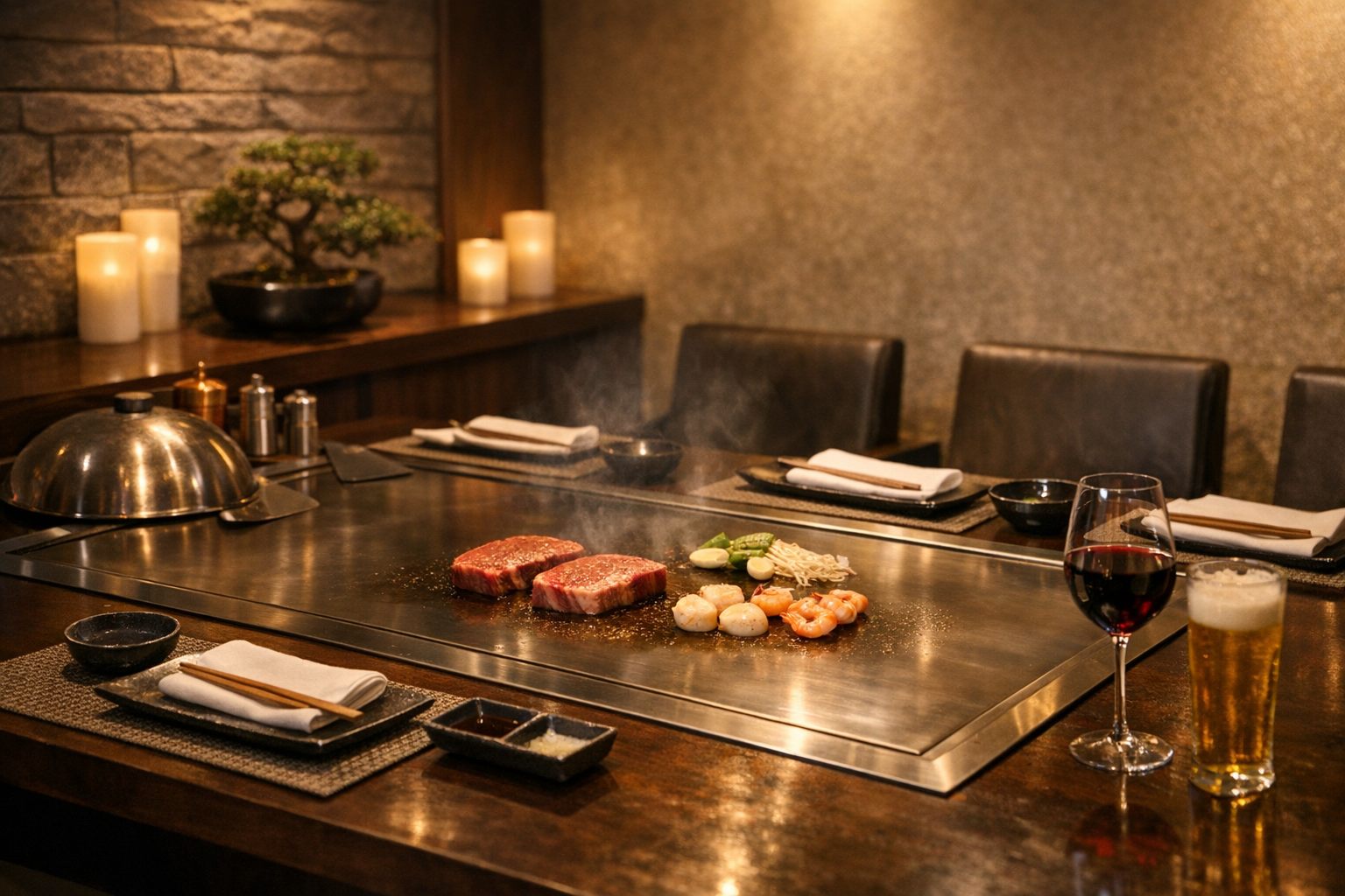 立川でファミリーディナーに選びたい鉄板焼き千珠 お出かけ後の食事ガイド 本文画像