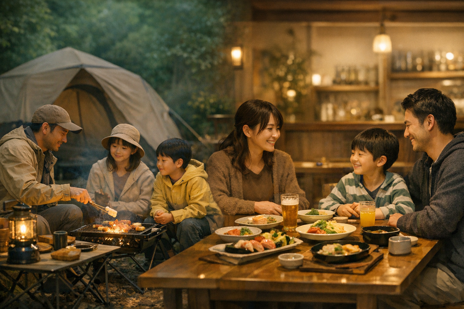 立川で家族と過ごす一日 アウトドアから食事まで楽しむプラン 本文画像