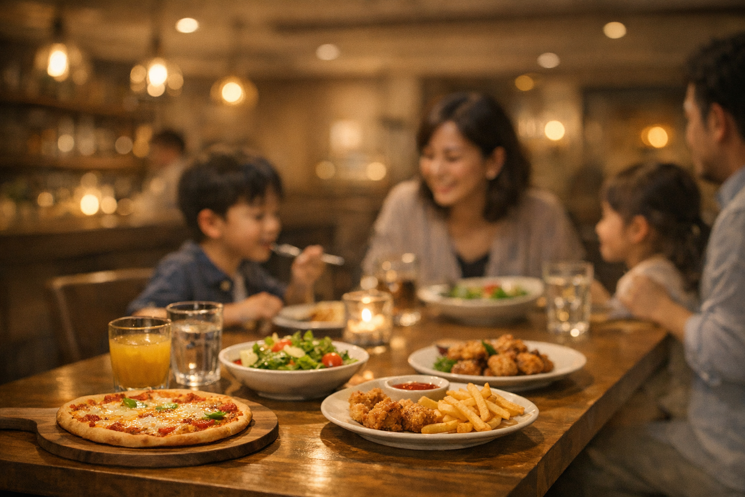 立川で子供と楽しむディナー 家族での夜の食事選びに役立つポイント 本文画像