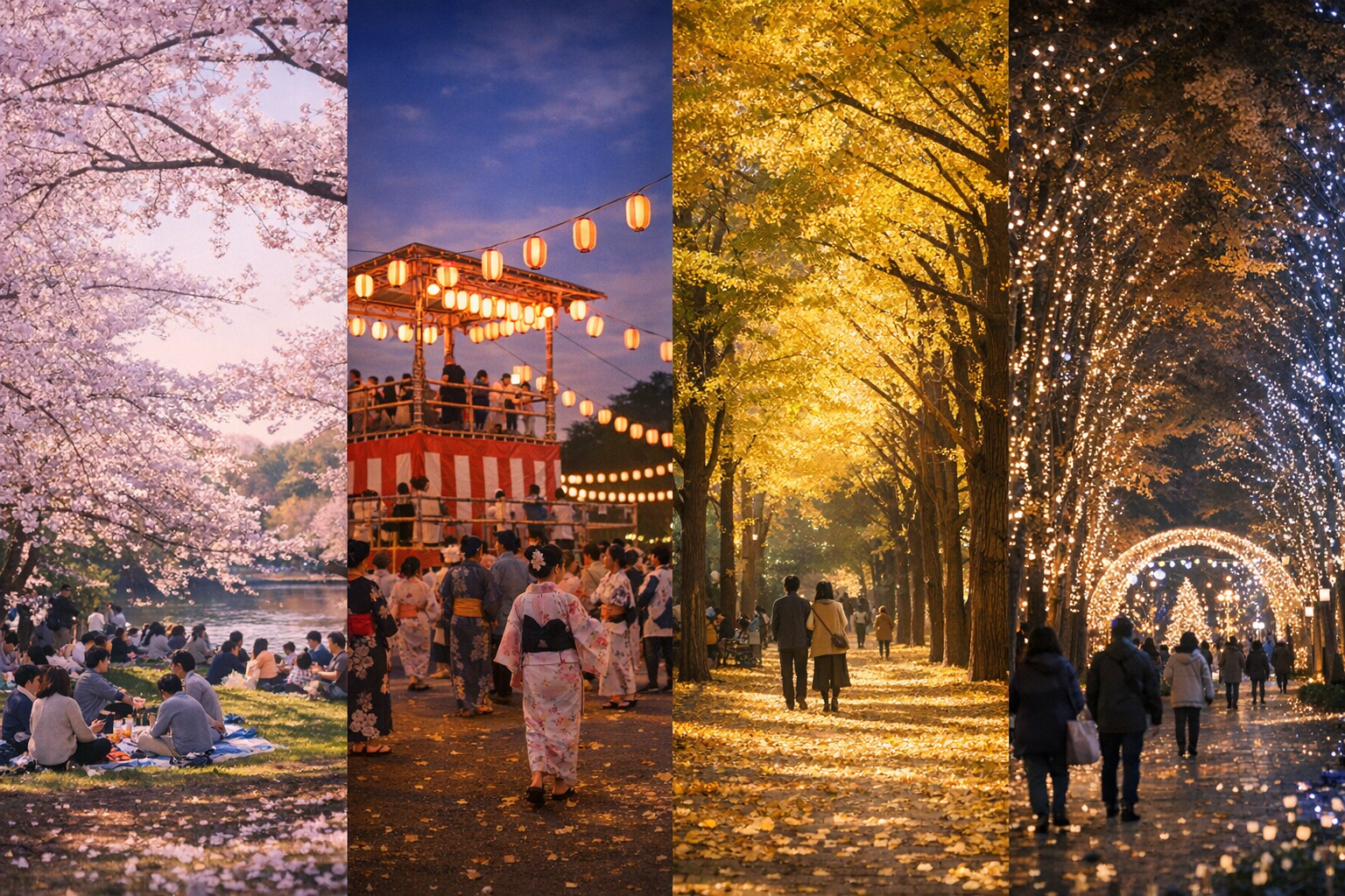 立川の季節イベントまとめ 春の花見から夏祭り・秋の散策・冬のイルミネーションまで 本文画像