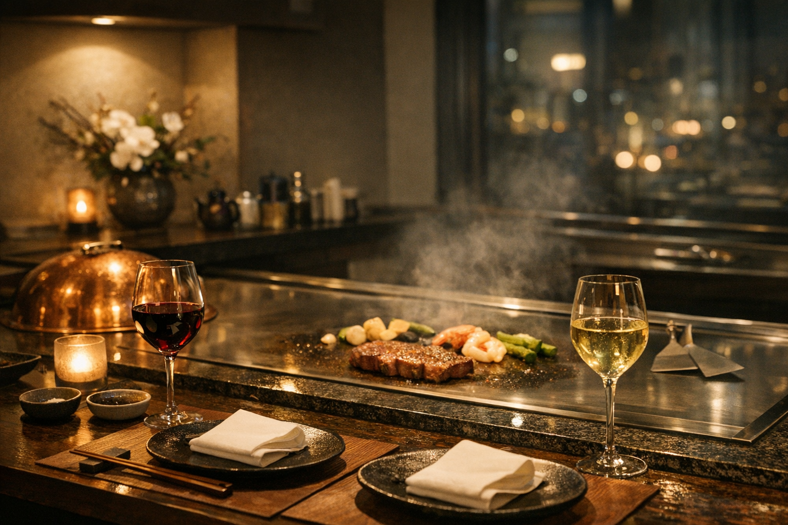 立川でデートに使いたい鉄板焼きレストラン 千珠でのディナー体験 本文画像