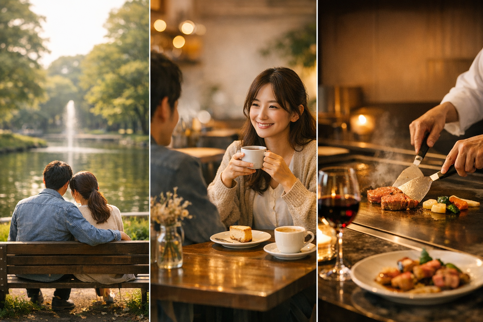 立川でリラックスデートを楽しむ方法｜公園・カフェ・鉄板焼きディナーまで 本文画像