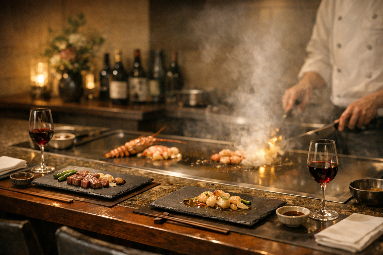 立川の鉄板焼きディナーなら千珠へ。素材と技が光る一皿 本文画像