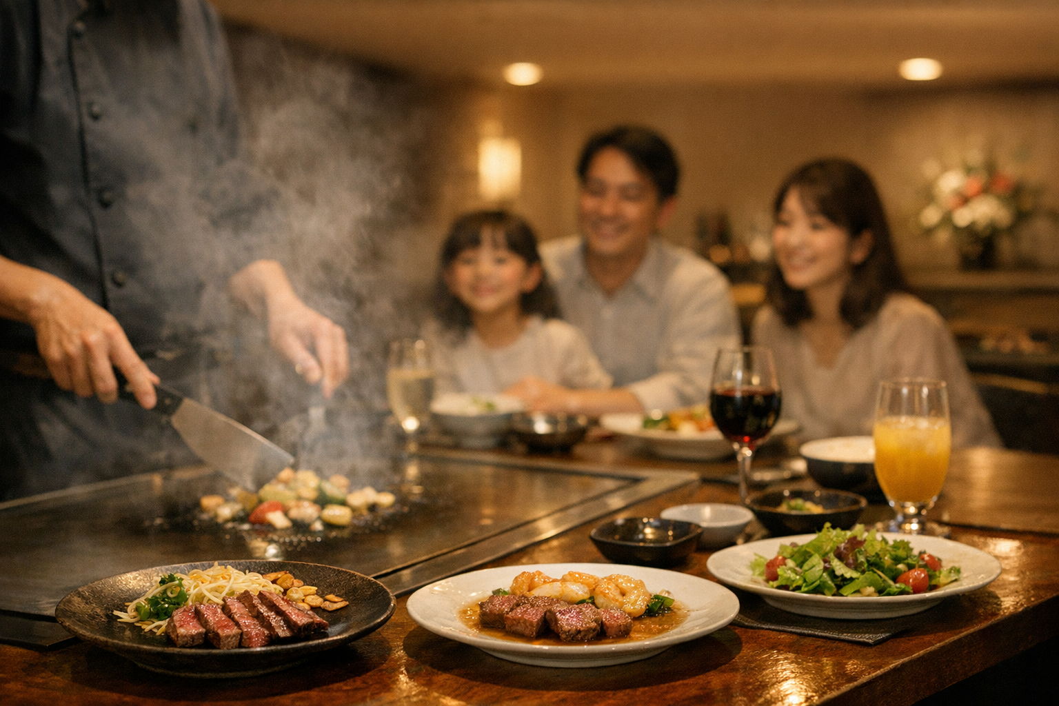 立川で家族と楽しむ一日 公園で遊んだあとは鉄板焼き千珠でディナーを 本文画像