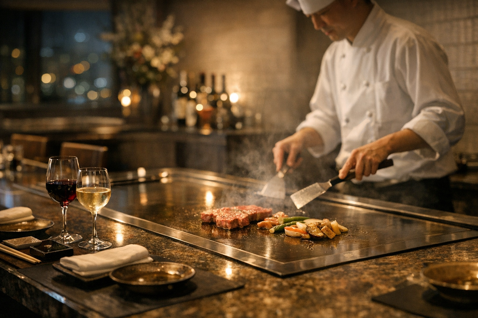 仕事帰りに立川で鉄板焼きディナー。千珠で過ごす大人の夜 本文画像