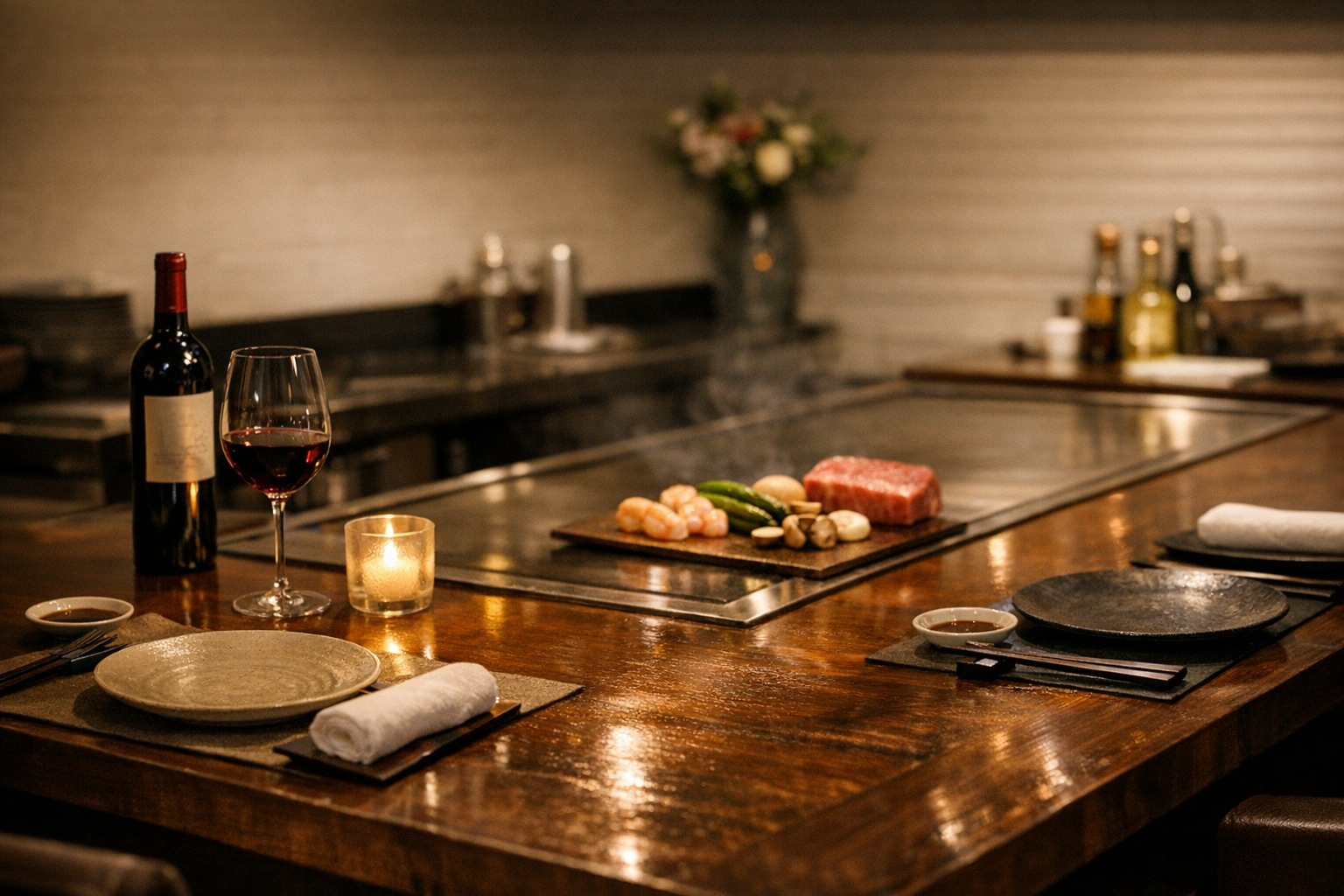 立川でディナーを楽しむなら鉄板焼き千珠へ。デートや記念日にも 本文画像